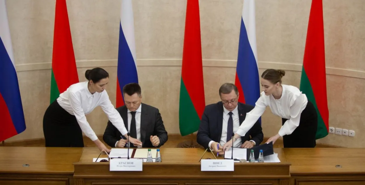Генпрокуроры РФ и РБ в Бресте, 21 октября 2022-го / t.me/prokuraturabelarus
