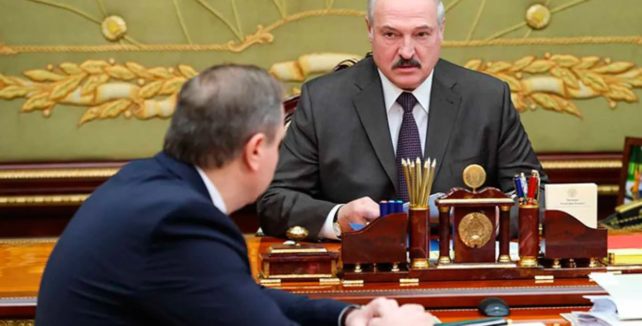 Владимир Караник и Александр Лукашенко / president.gov.by​