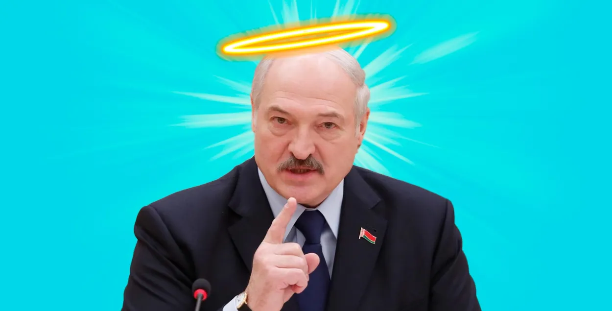 Ці хоча сам Аляксандр Лукашэнка быць &quot;боствам&quot; і &quot;фараонам&quot;? / калаж Улада Рубанава