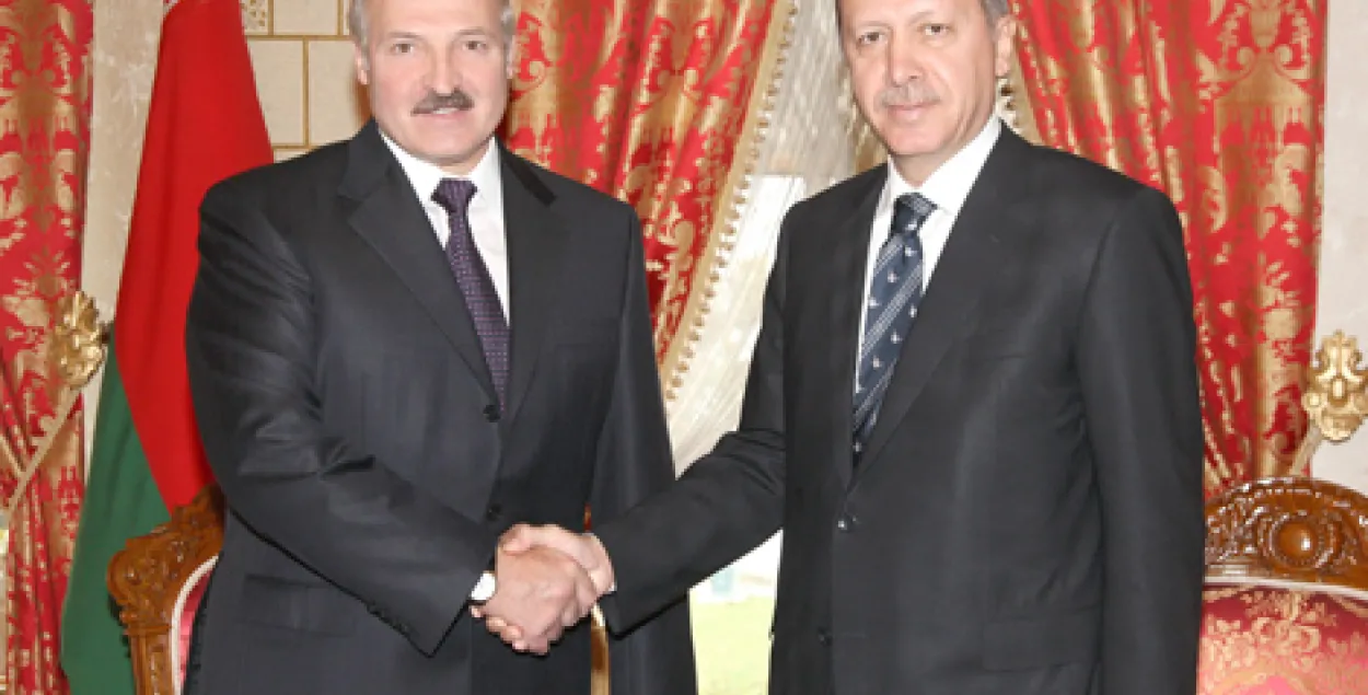 Лукашэнка і Эрдаган могуць сустрэцца ў Туркменістане