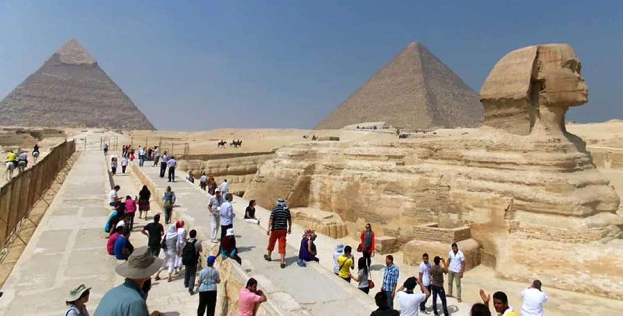 У Егіпце цяпер знаходзіцца каля 1,7 тыс. беларускіх турыстаў