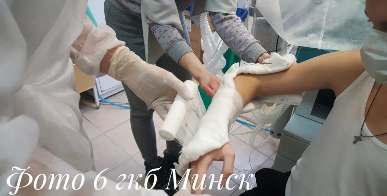 Оказание медпомощи / Фото 6-й горбольницы Минска