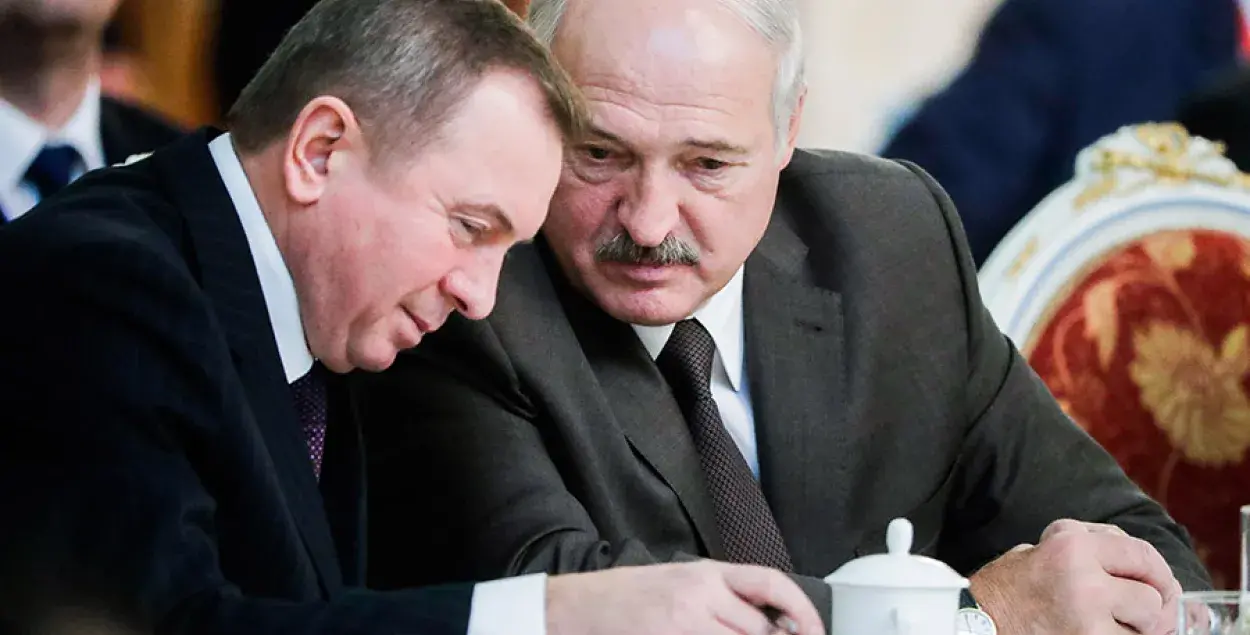 Uladzimir Makei and Aiaksandr Lukashenka / TASS