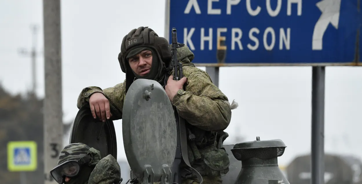 Российские войска в украинском Херсоне​ / rbc.ru