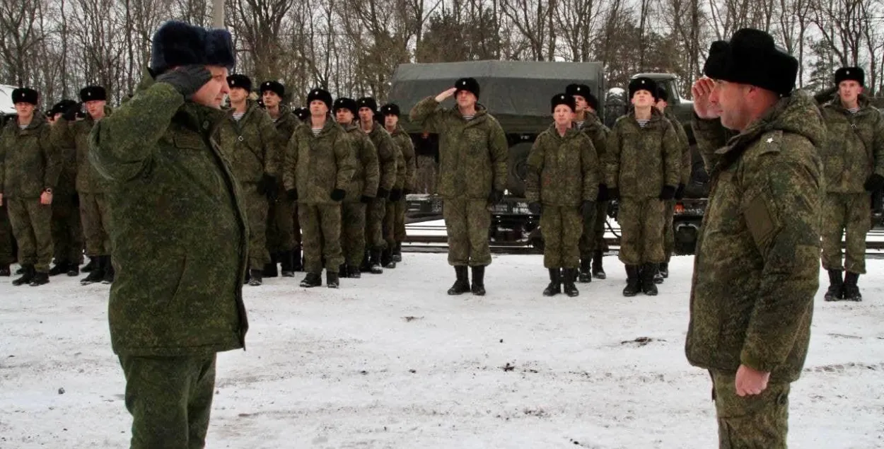 Российские военные в Беларуси / Минобороны Беларуси​