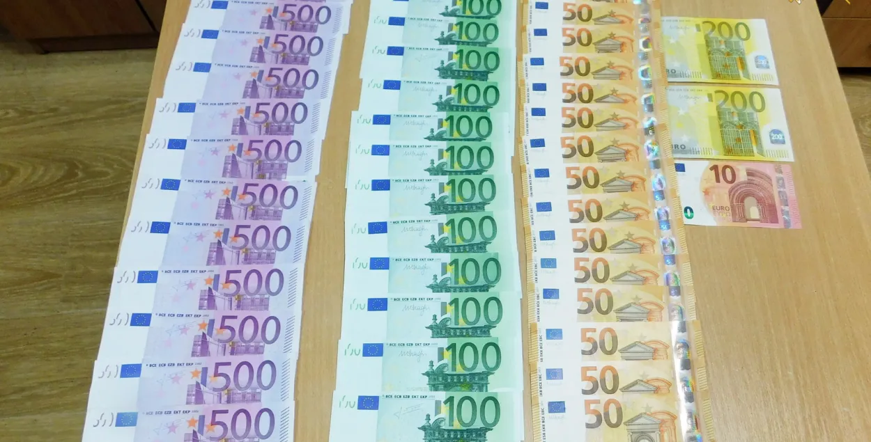 У беларускі, якая вярталася з Германіі, мытнікі знайшлі буйную суму валюты
