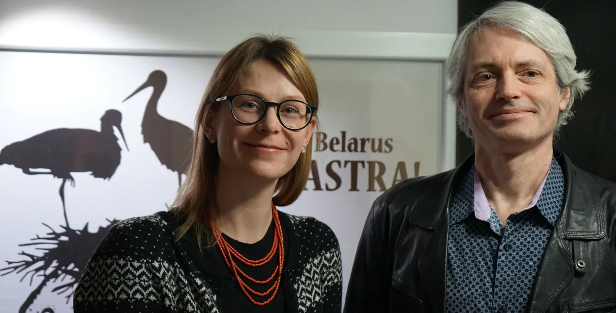 Юлия Букштанович и&nbsp;Павел Барковский&nbsp;/ Еврорадио
