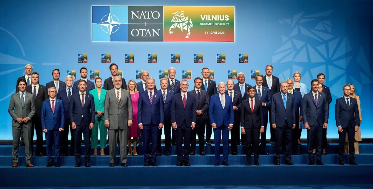 Удзельнікі саміту NATO ў Вільні / https://twitter.com/jensstoltenberg
