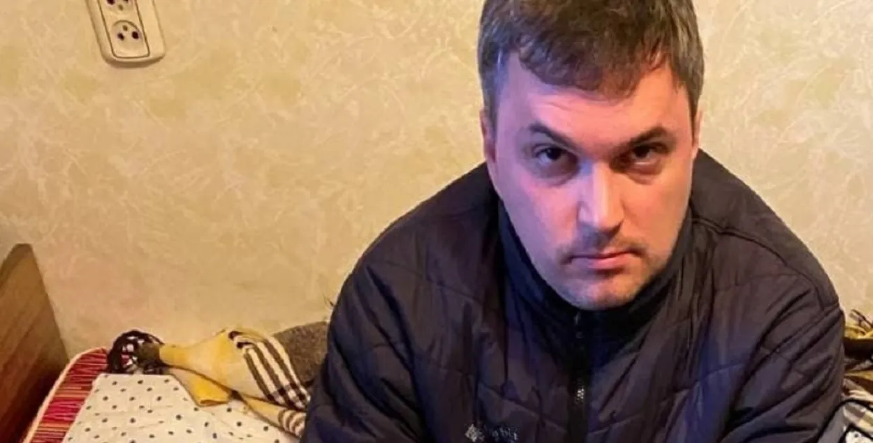 Сергей Наумчик после задержания / Фото из ТГ-канала силовиков
