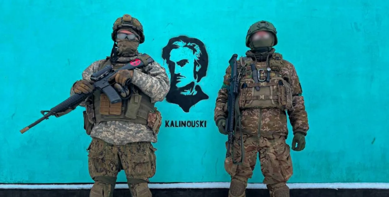 Каліноўцы ў Бахмуце / t.me/belwarriors/
