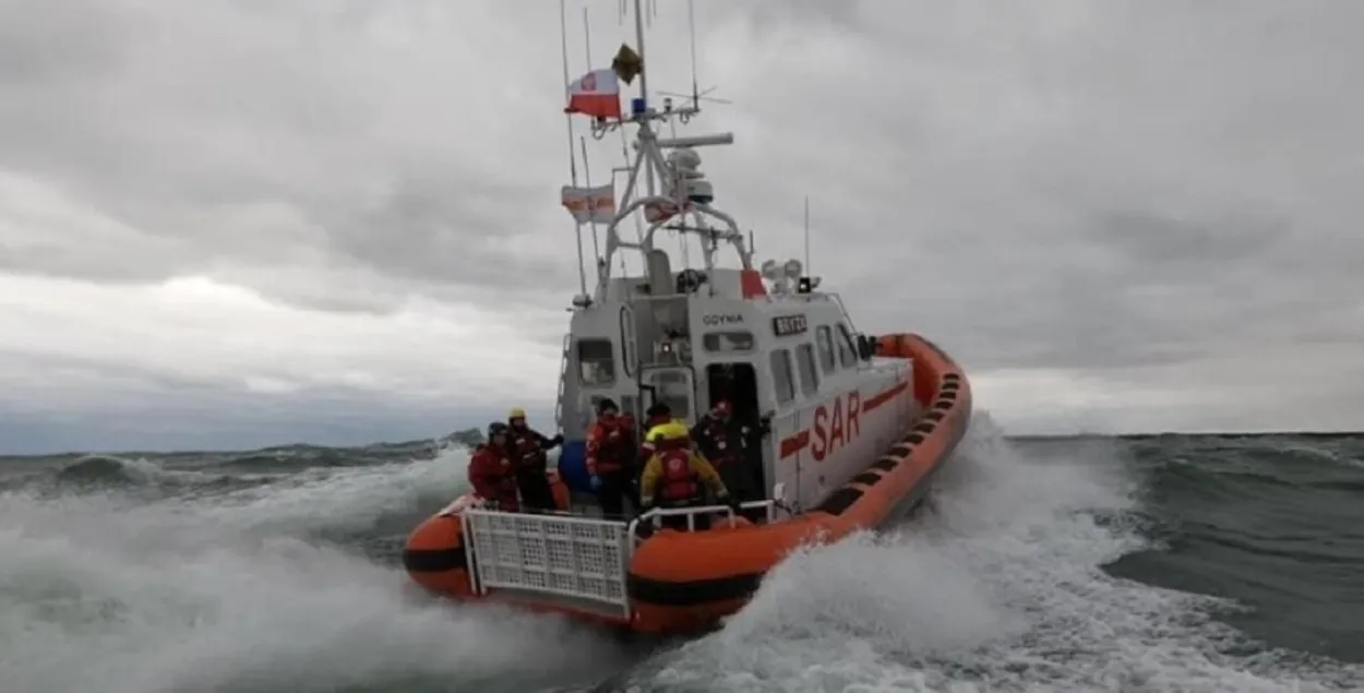 Польские спасатели / puck.naszemiasto.pl
