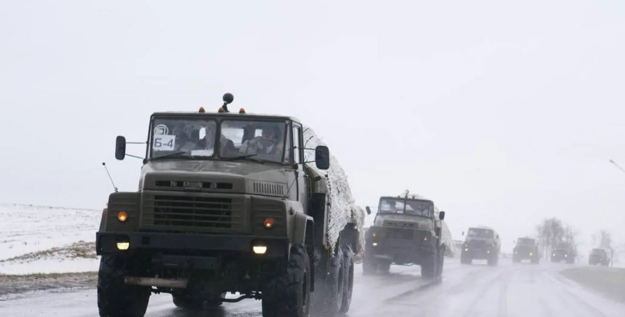 В Литве прокомментировали движение колонн белорусской военной техники к  границе | Новости Беларуси | euroradio.fm