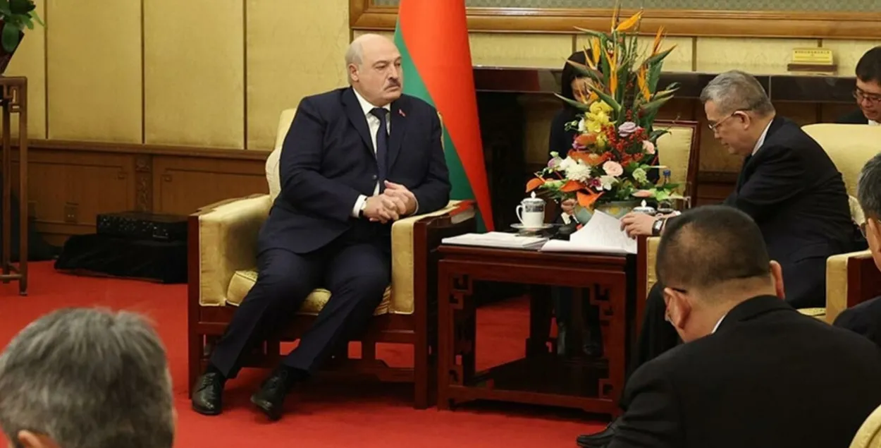 Аляксандр Лукашэнка і "кітайскія таварышы" / president.gov.by
