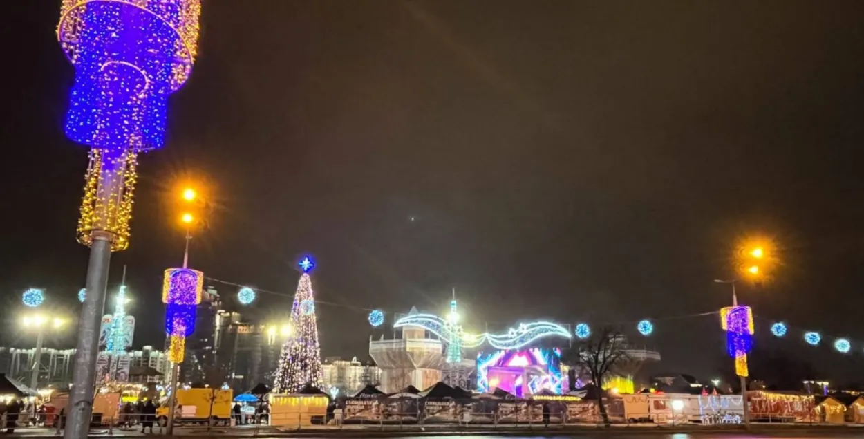 В Минске не по-зимнему тепло
