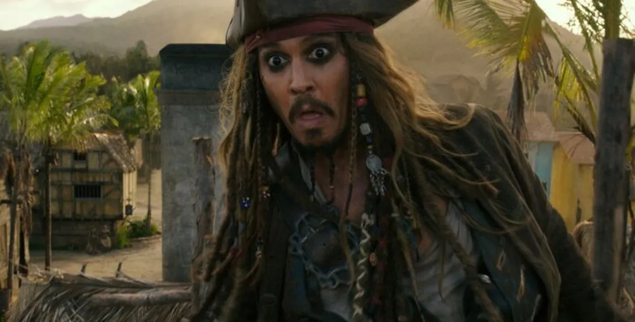 Кадр из фильма "Пираты Карибского моря"

