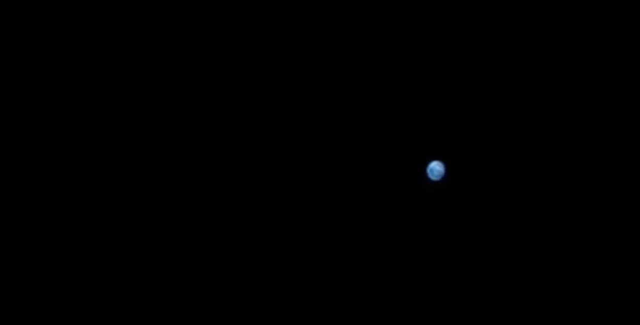Фото Земли, которое прислал "Орион" / NASA
