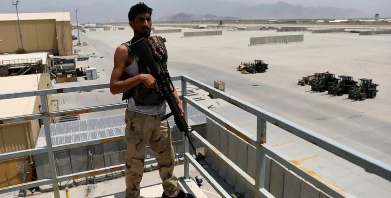 Афганскі вайсковец / BBC