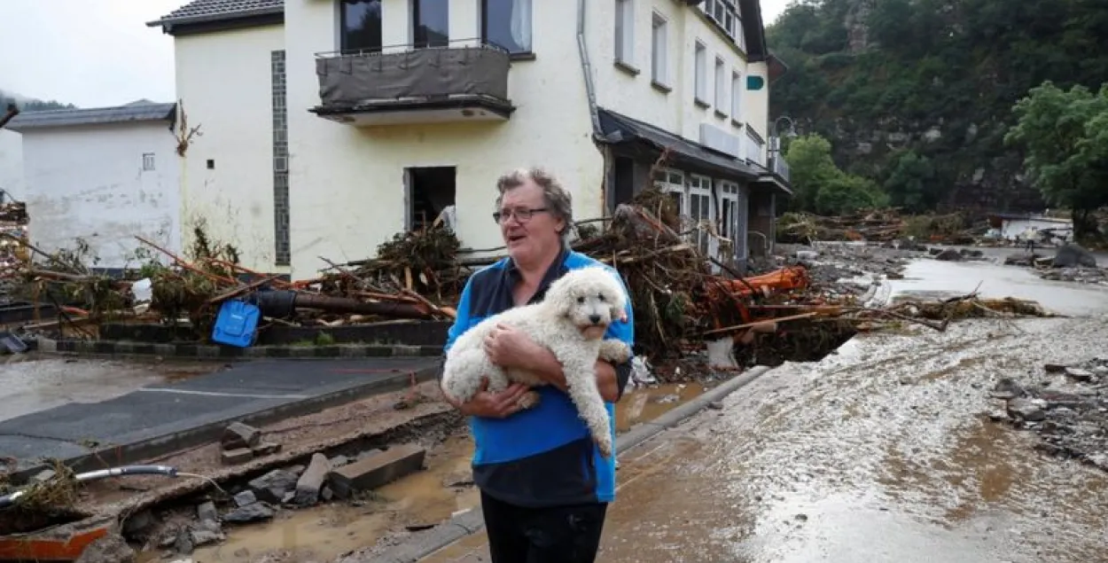 В Германии от наводнения погибло больше 150 человек 