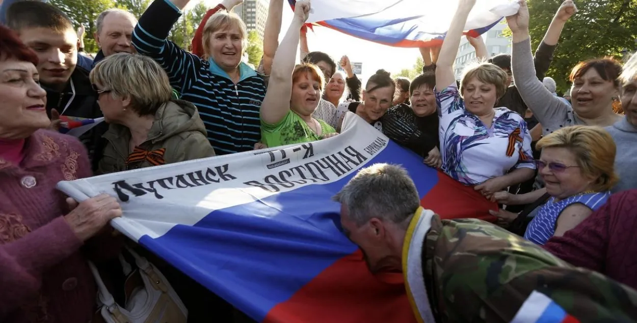 У Луганску ў 2014-м / Reuters