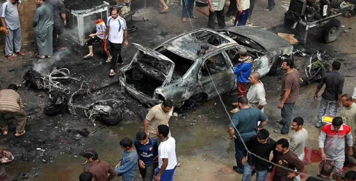 Выбух у Багдадзе: дзясяткі загінулых, каля ста параненых