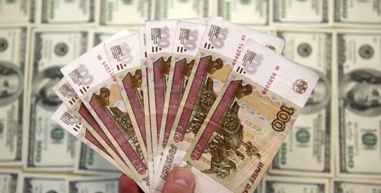 29 студзеня ў Беларусі вырас толькі курс расійскага рубля