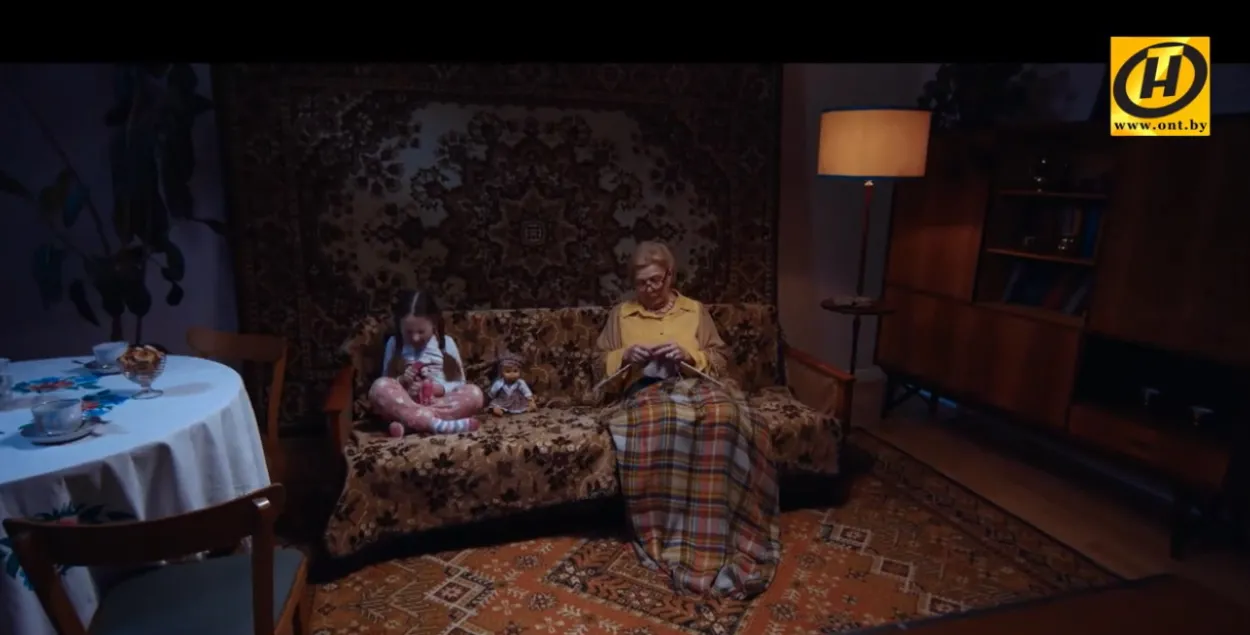 На госТВ запустили социальную рекламу о стариках, детях и коронавирусе