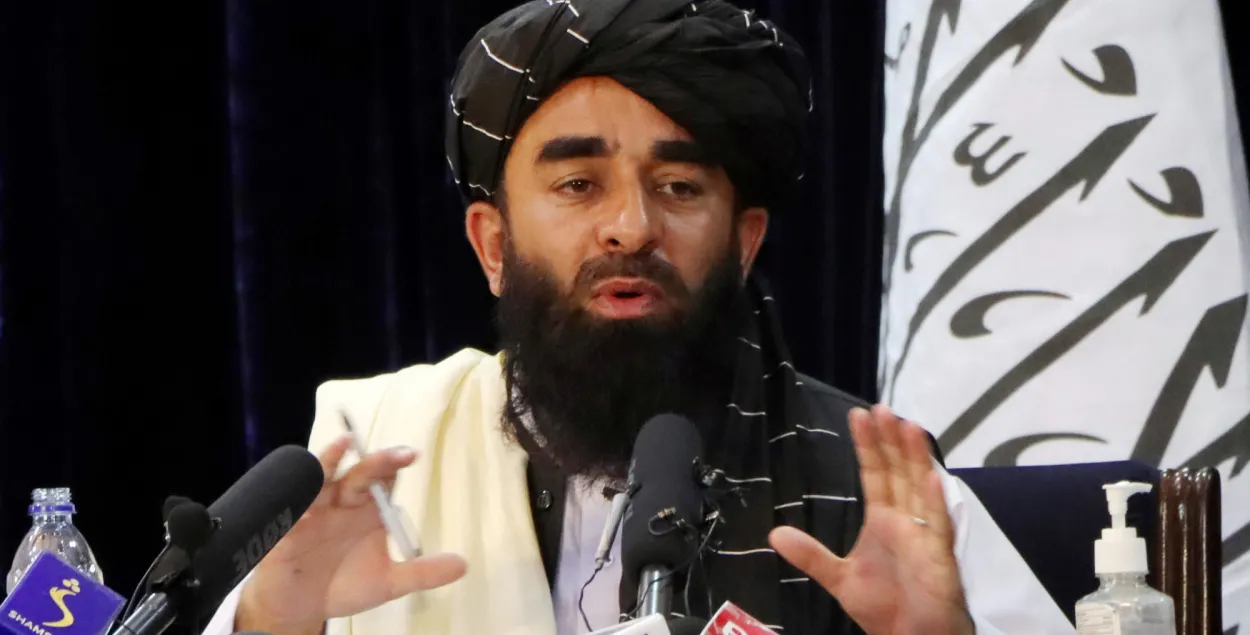 Афіцыйны прадстаўнік &quot;Талібана&quot; Забіўла Муджахід​&nbsp;/ Reuters