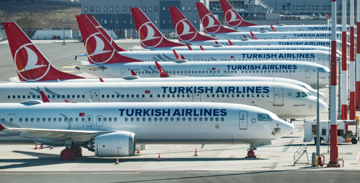 Turkish Airlines продлила отмену рейсов в Минск до конца июля