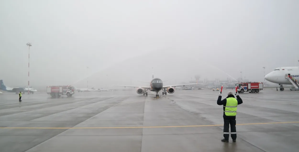 Минский аэропорт сообщает об отмене авиарейсов