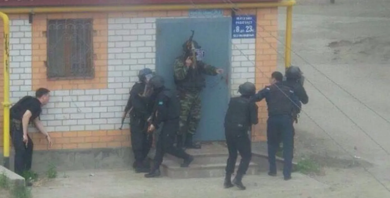 У казахстанскім Актабэ забілі яшчэ пяць нападнікаў 
