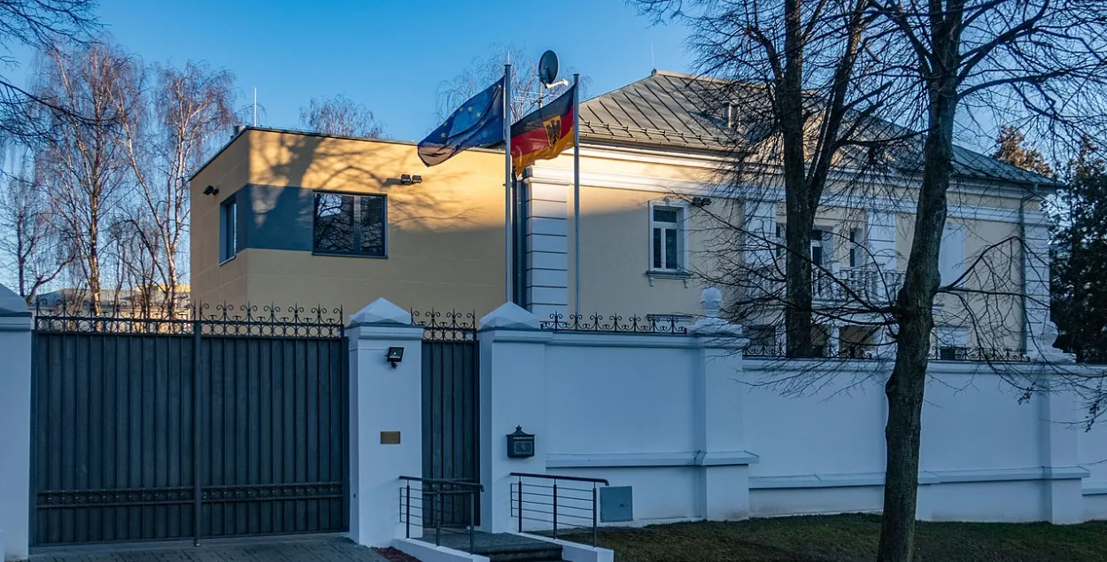 Амбасада Германіі ў Мінску / wikimedia.org
