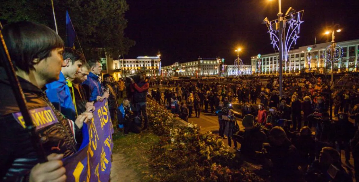 Затрыманых у цэнтры Мінска анархістаў адпусцілі без накіравання ў суд