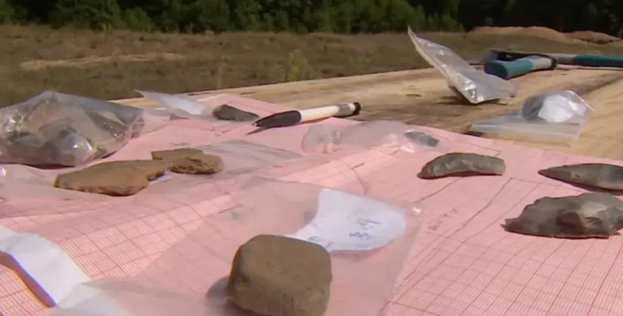 Археолагі знайшлі ў Белавежскай пушчы сотні артэфактаў