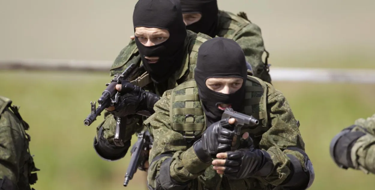 Belarusian Special Forces / Reuters