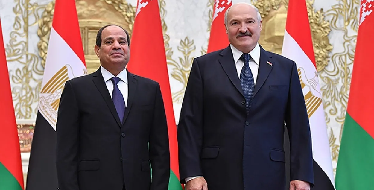 Лукашэнка ўзнагародзіў ордэнам Дружбы народаў прэзідэнта Егіпта