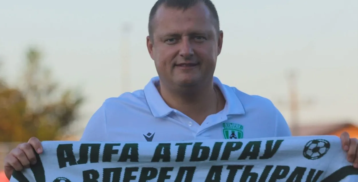 Віталь Жукоўскі стаў галоўным трэнерам футбольнага клуба з Казахстана