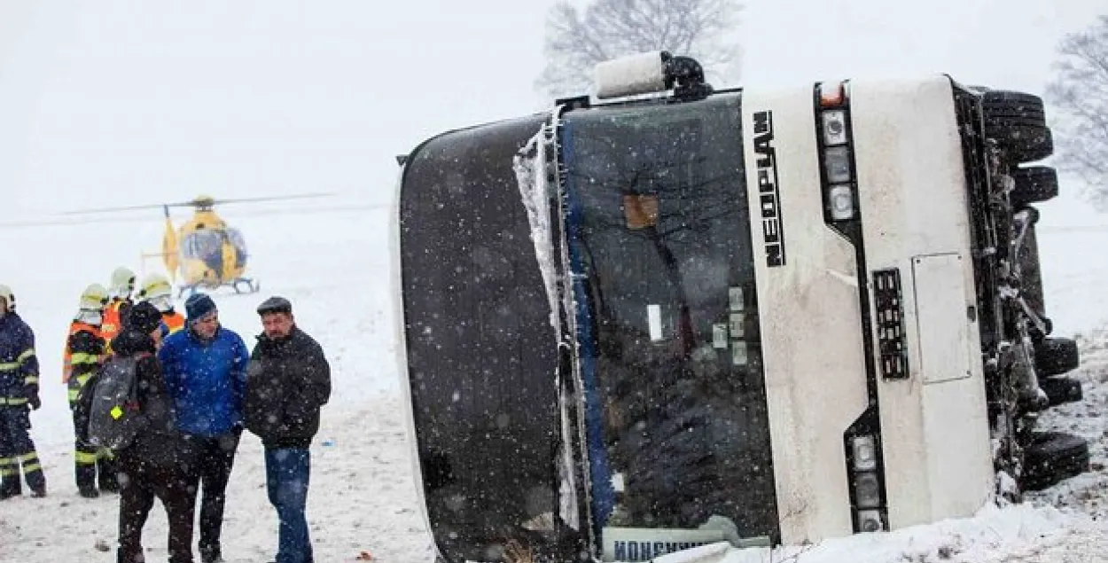 Лекары не выратавалі мінскага хлопца, які трапіў у аварыю ў Чэхіі