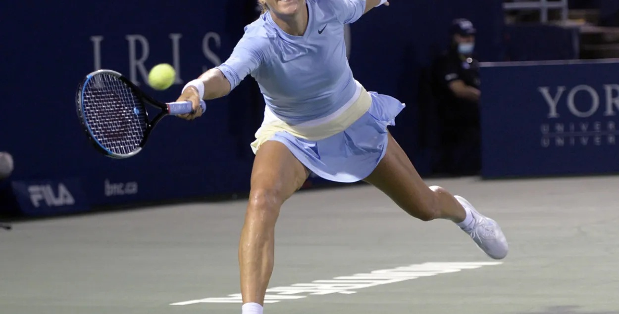 Вікторыя Азаранка выйшла ў 1/8 фіналу на тэнісным турніры ў Манрэалі