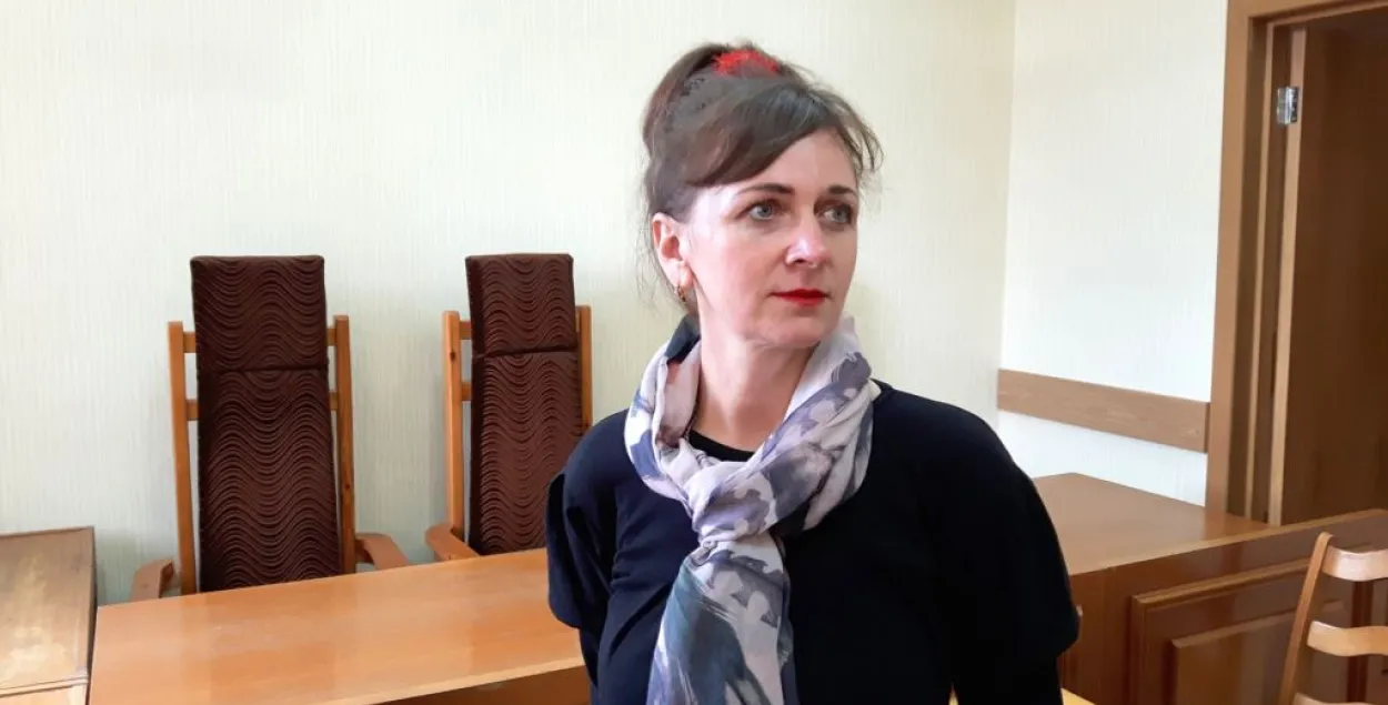 Лариса Щирякова в суде. Снимок из архива. Фото: svaboda.org
