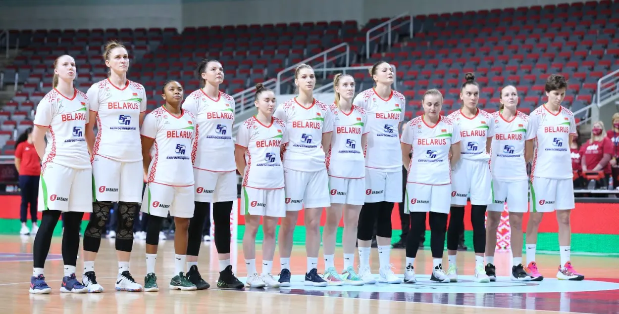 Женская сборная Беларуси по баскетболу образца 2021 года / belarus.basketball