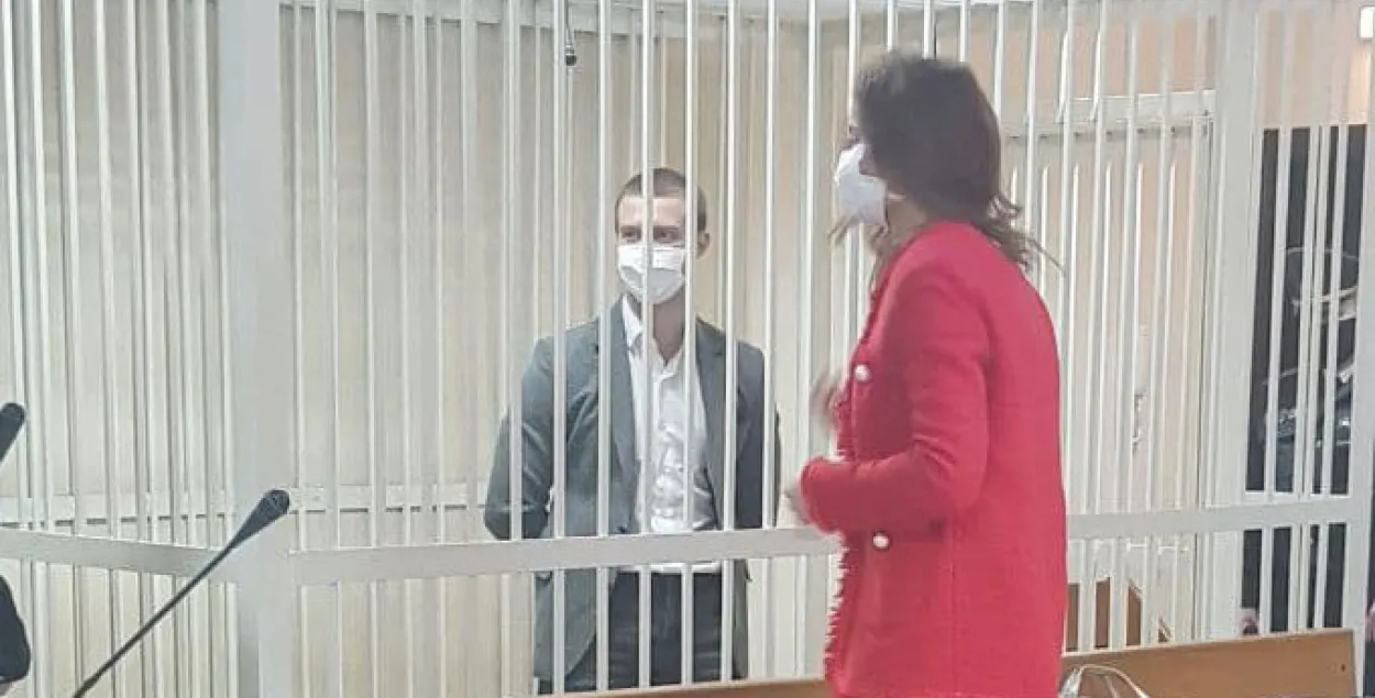 Выйшаў на волю палітвязень Антон Бяленскі