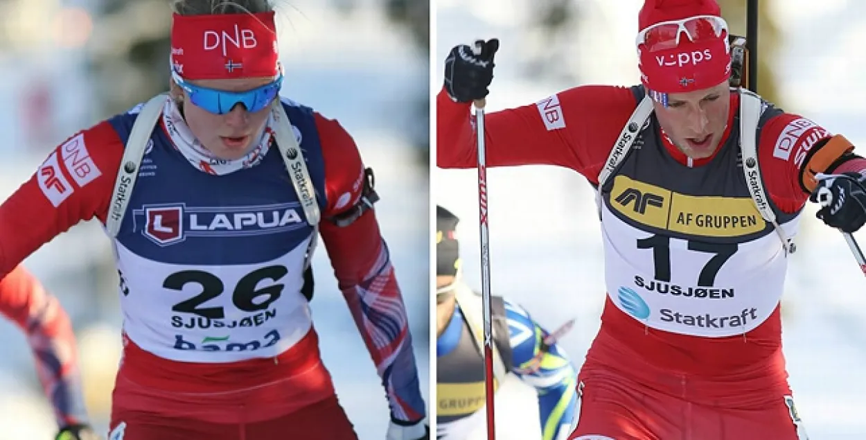 Нарвежскія біятланісты выйгралі першую гонку сезону ў Кубку свету