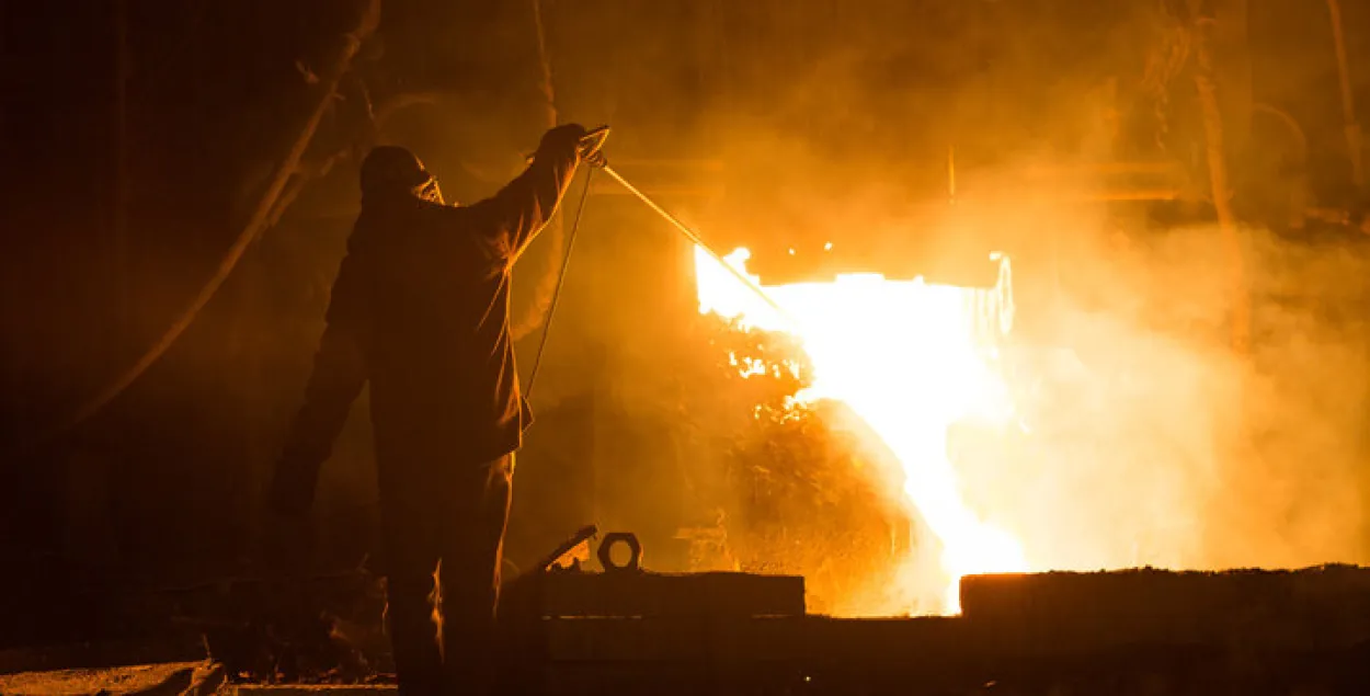 Беларускі металургічны завод аднавіўся пасля пажару