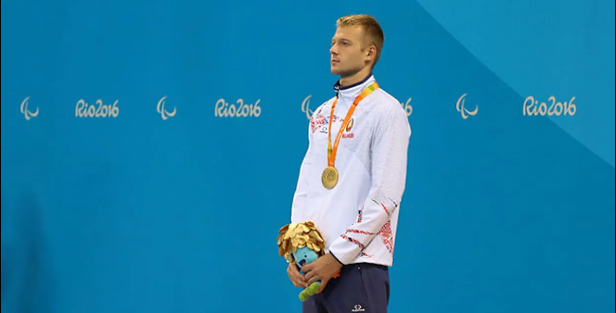 Беларускі паралімпіец Ігар Бокій заваяваў у Рыа пяты залаты медаль