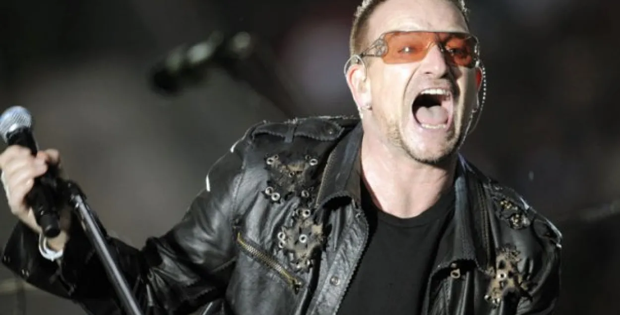 Саліст U2 Бона страціў голас падчас канцэрту ў Берліне