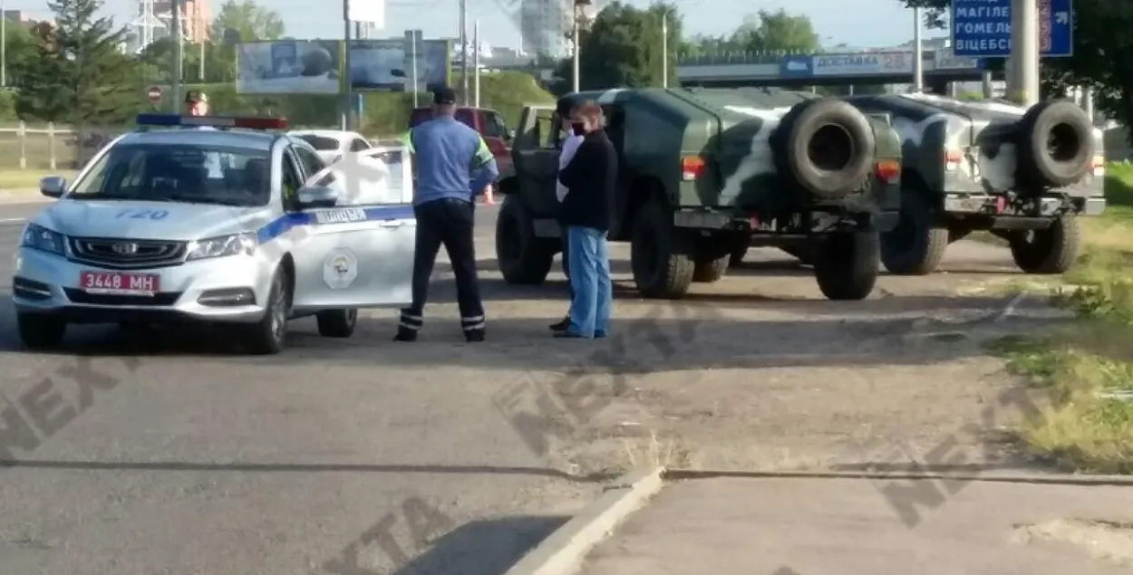 День выборов: на въездах в Минск появились бронеавтомобили | Новости  Беларуси | euroradio.fm