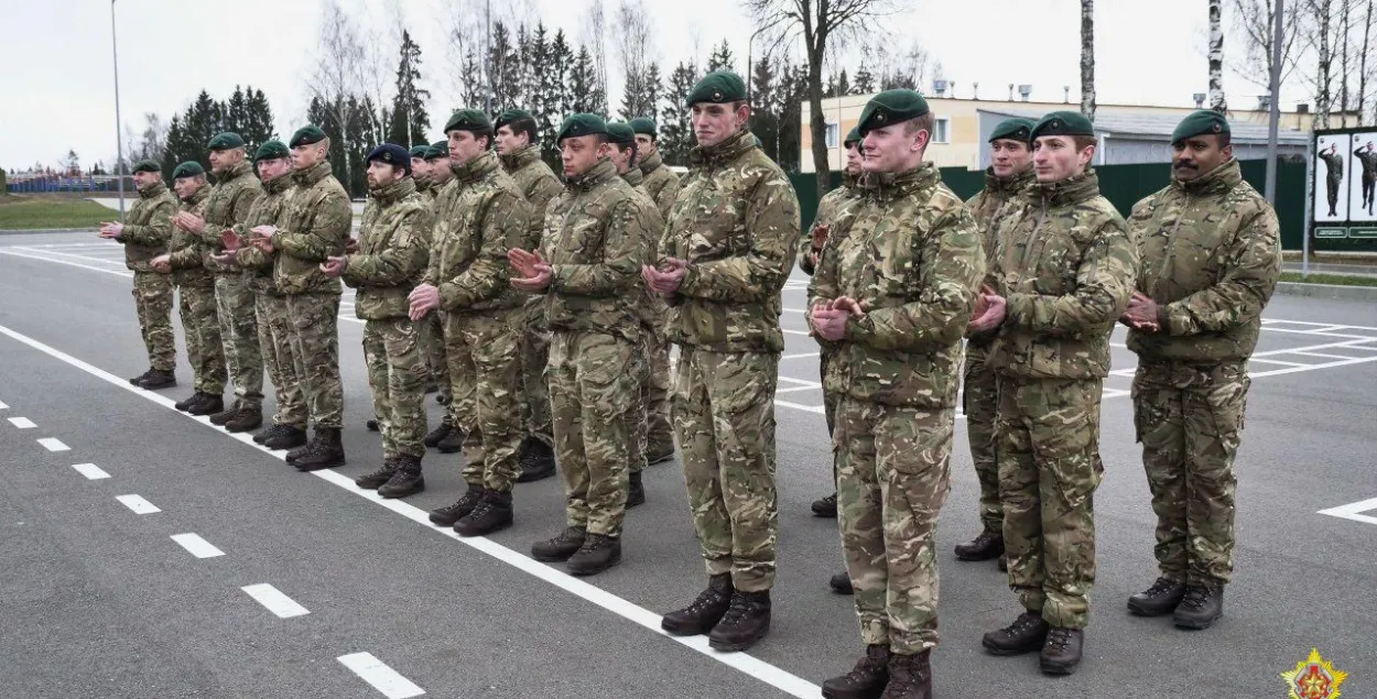Британские военные в Беларуси / @modmilby