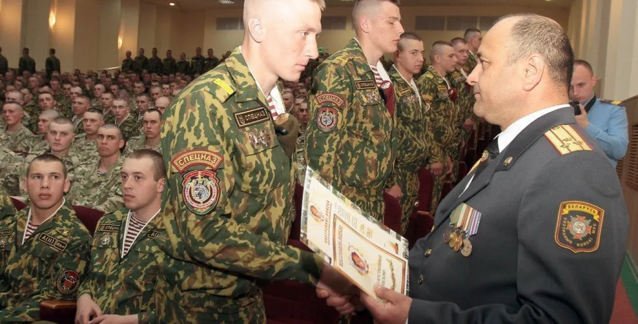 Атабекаў стаў намеснікам камандуючага ўнутранымі войскамі МУС Беларусі