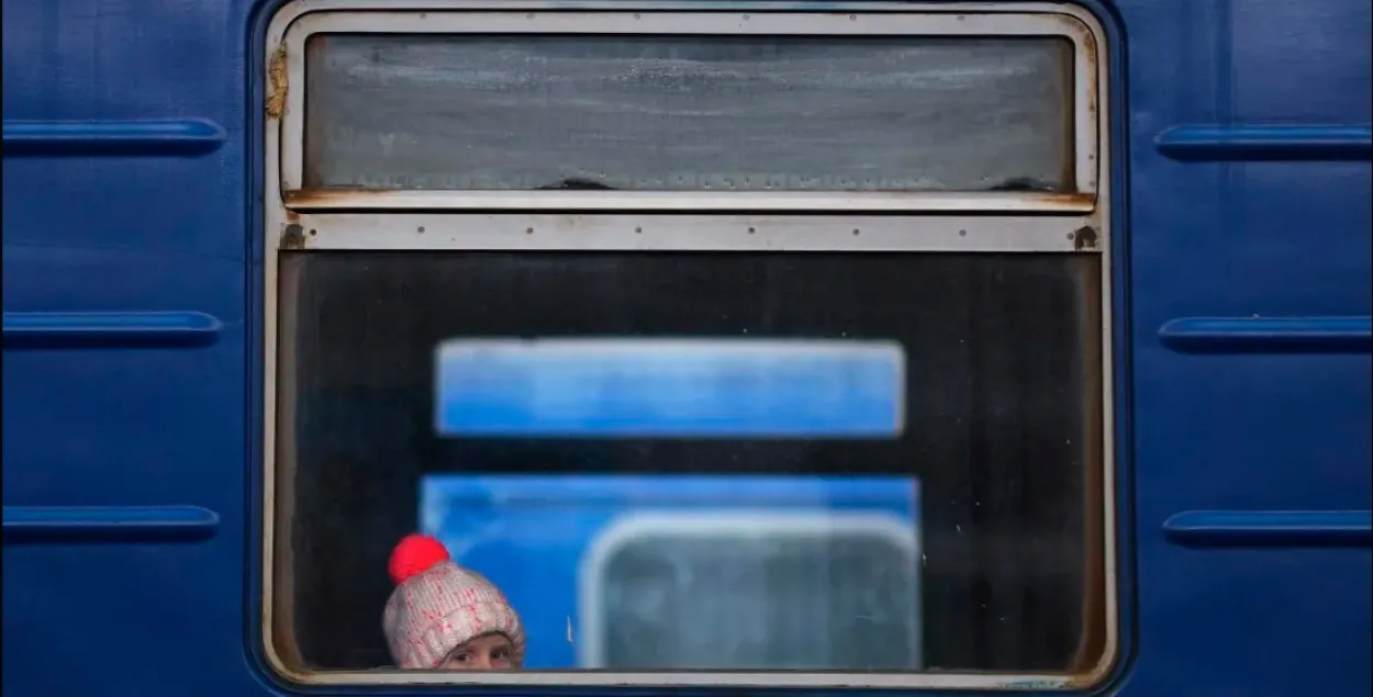Украинский поезд / Reuters