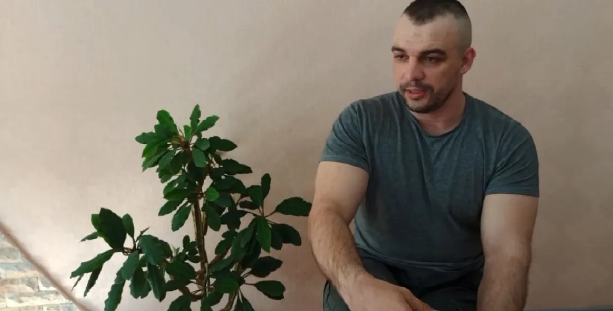 Ростислав Чепурной после задержания / Скриншот с видео